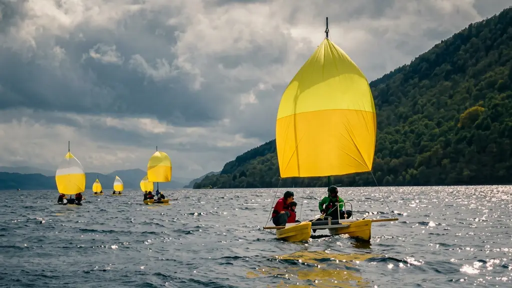 Katakanus being sailed
