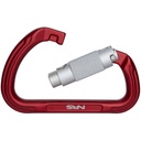 NRS Nuq Twist Lock Carabiner Red
