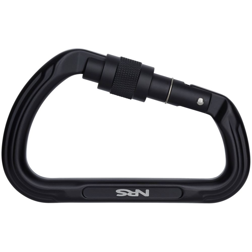 NRS Nuq Screw Lock Carabiner Black