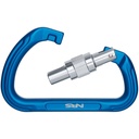 NRS Nuq Screw Lock Carabiner Blue