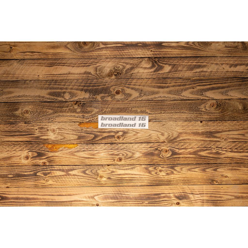 2 x Broadland 16 (resin domed)